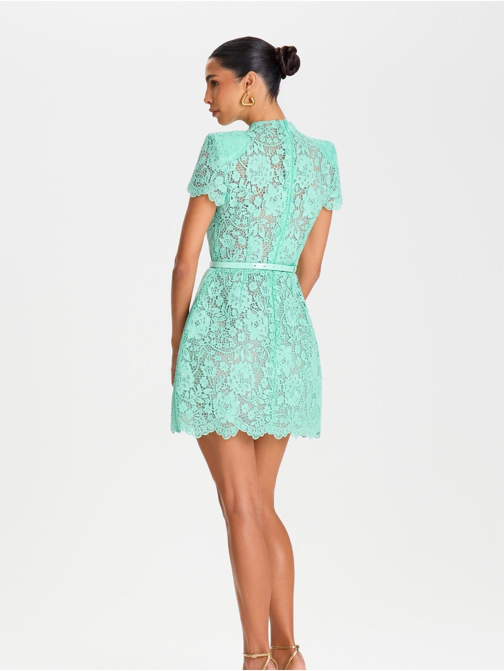 Nadine Merabi Milly Mint Dress - Picture 6 of 6
